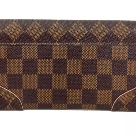 Louis Vuitton Damier Portefeuille Carissa long bifold wallet - Picture 4 of 7